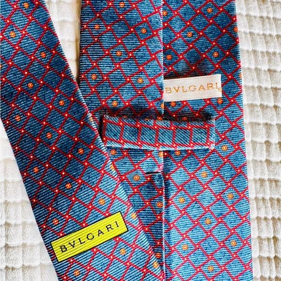 Bvlgari Silk Necktie - Picture 3 of 4